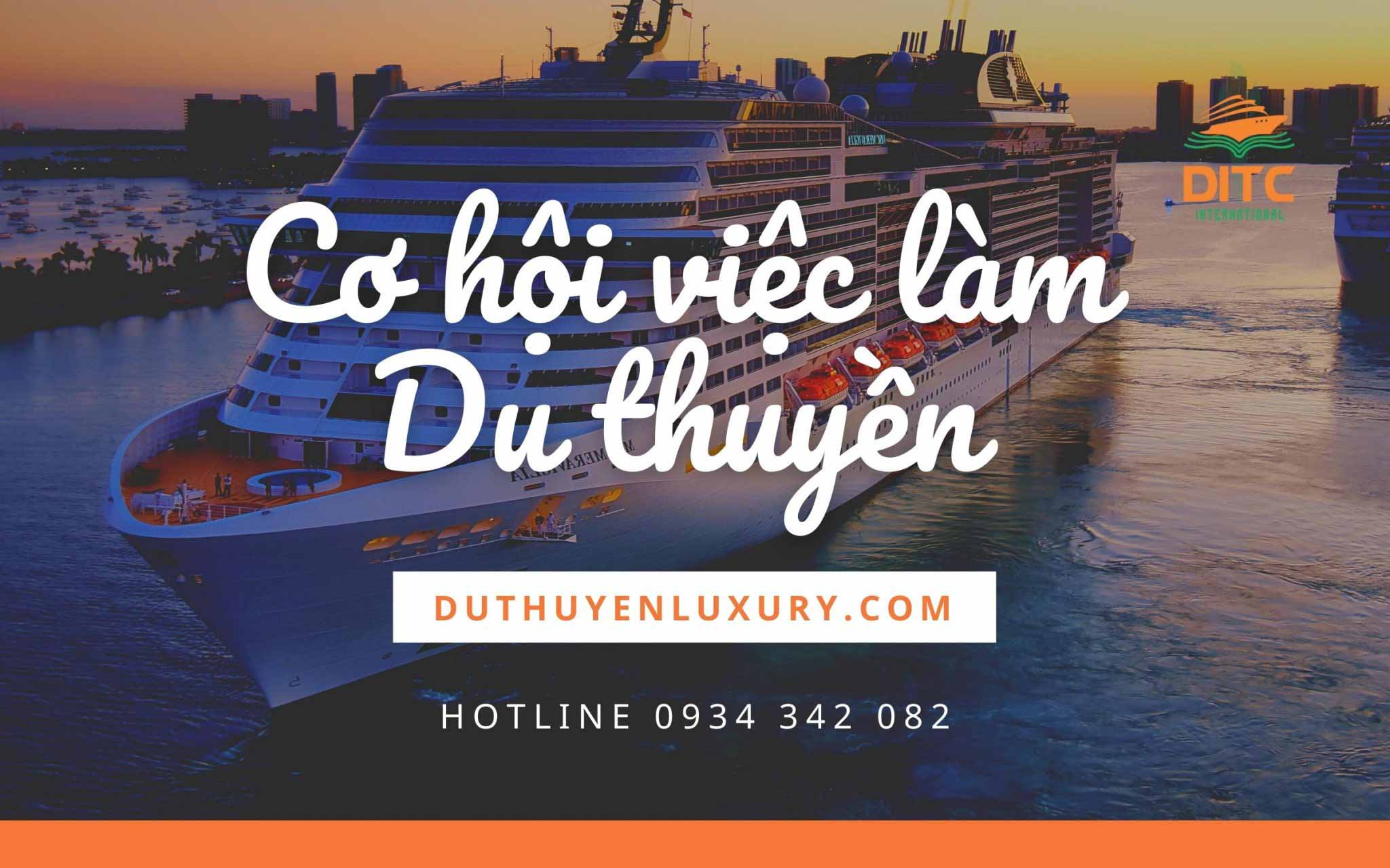 cơ hội việc làm du thuyền quốc tế