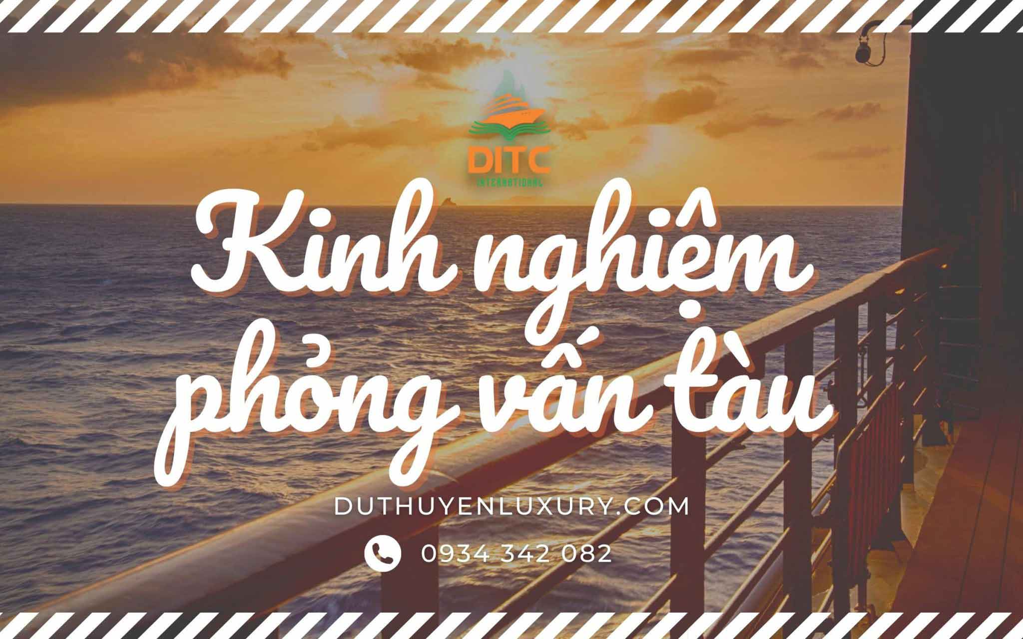 kinh nghiệm phỏng vấn du thuyền