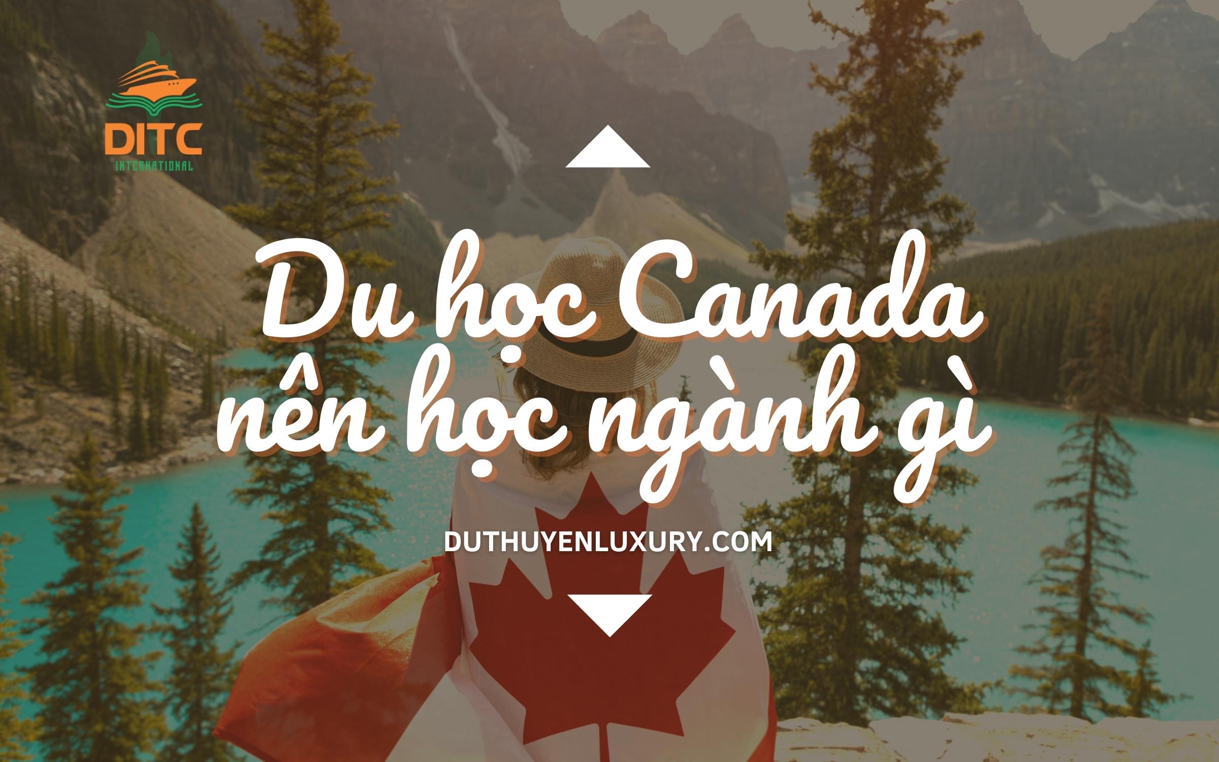 du học canada nên học ngành gì