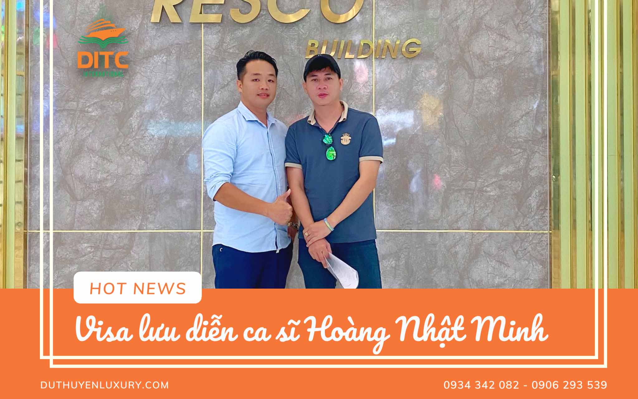 visa lưu diễn ca sĩ hoàng nhật minh