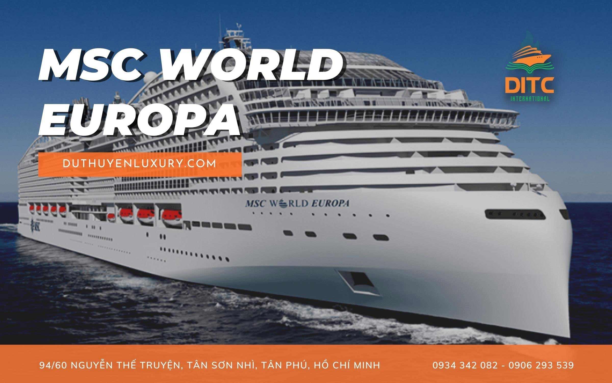 tàu msc world europe