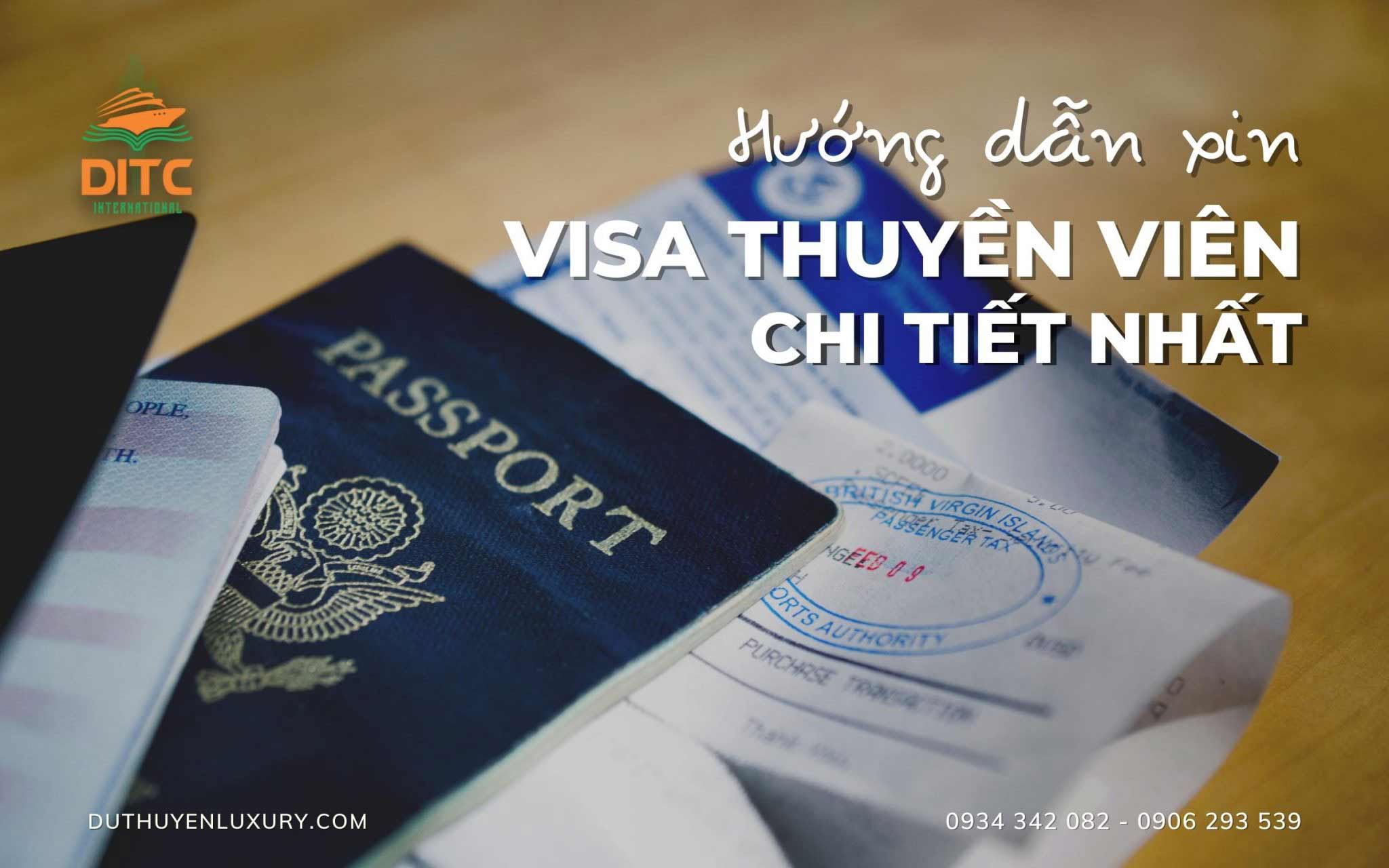 hướng dẫn xin visa thuyền viên