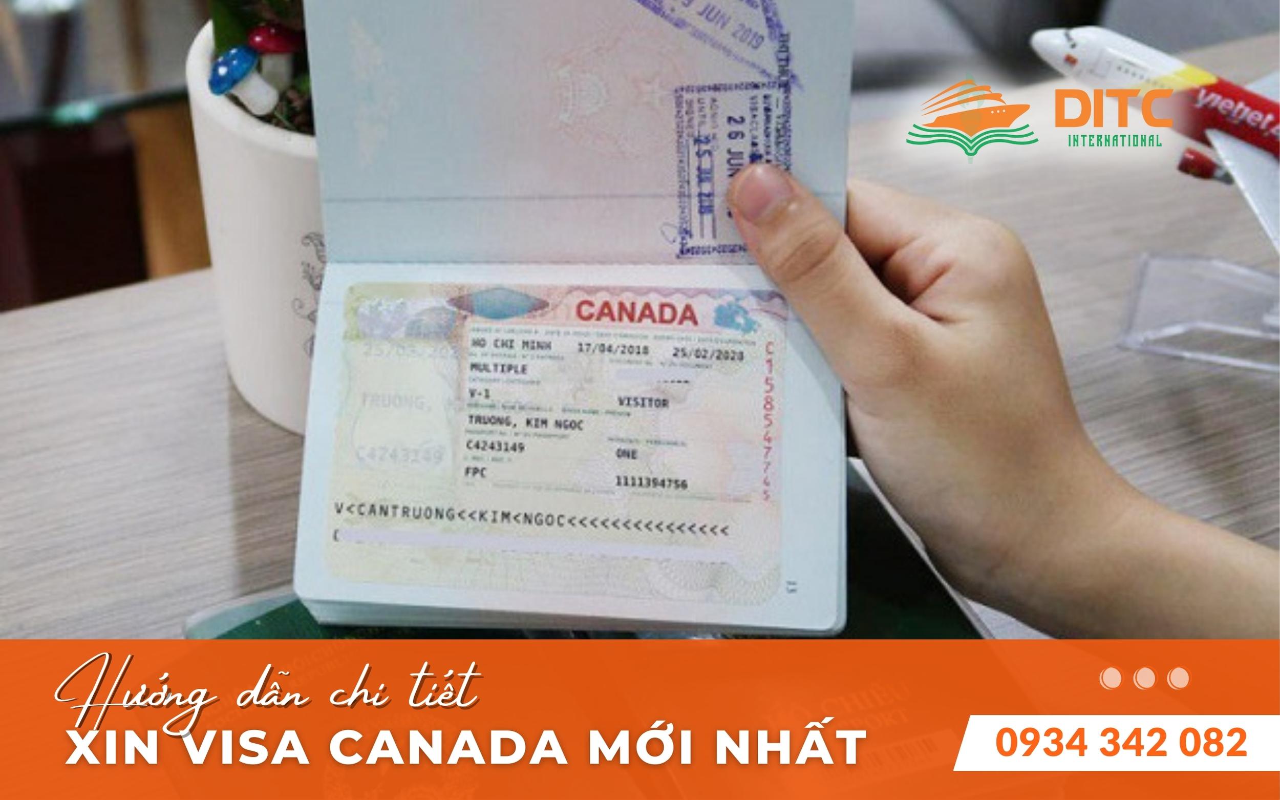 HƯỚNG DẪN XIN VISA CANADA